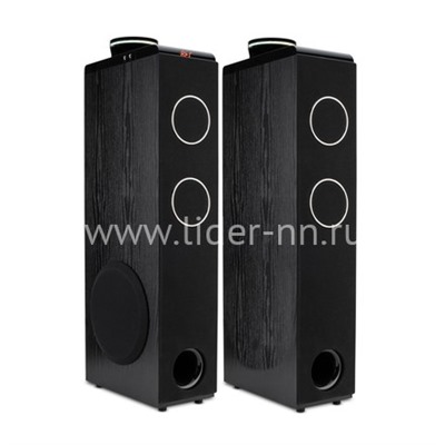 Колонка 10" (30-49 HOME SOUND) динамик 6шт/2х10";4х4"; 2х1.5" комплект 2 колонки ELTRONIC (черная)