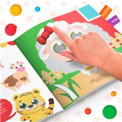 Аппликации пластилином «Ферма», 12 стр.