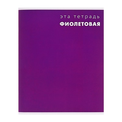 Тетрадь 48 листов в клетку Calligrata «Это Тетрадь», обложка мелованный картон, блок офсет, МИКС
