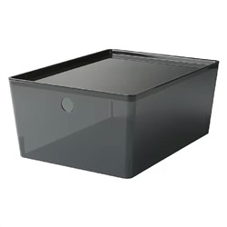 Контейнер VERSA "L" (Прозрачно-черный) 51033