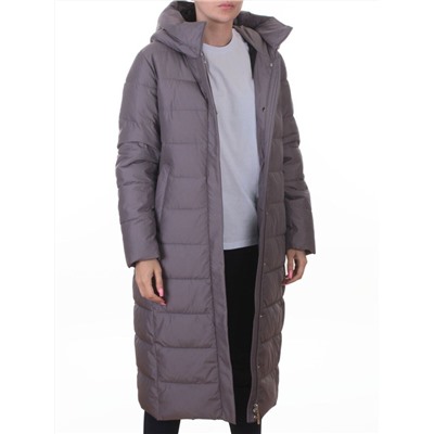 2037 LILAC Пальто зимнее женское (200 гр. холлофайбер)