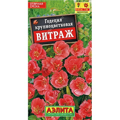 1267 Годеция Витраж крупноцветковая 0,1гр
