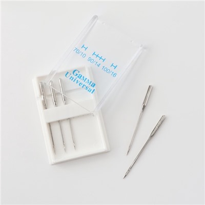 Иглы для бытовых швейных машин, универсальные, №70-100, 5 шт., NU-5