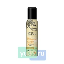 Мусс для волос OLIVIA Fitocare Мега стойкость и Термо защита cверхсильная фиксация 6, 150 мл