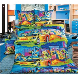 Ткань перкаль Детский / Граффити 1