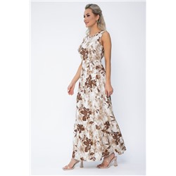 Платье Твой образ макси (бежевое) П13561-12М