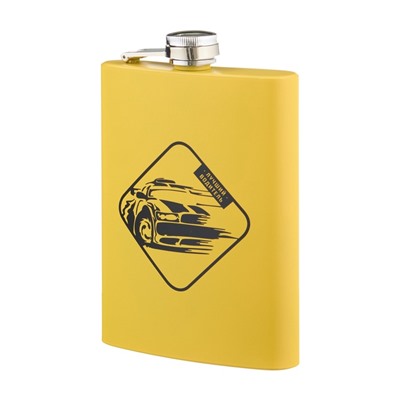 Фляжка «Лучший водитель», нержавеющая сталь, 240 мл, 8 oz