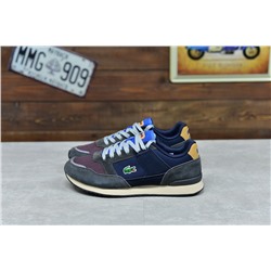 lacoste partner piste из натуральной замши и текстиля