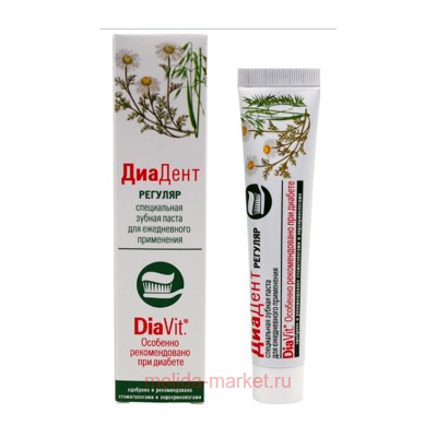 ДиаДент Регуляр зубная паста 50мл
