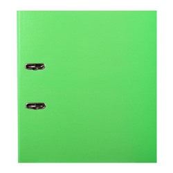 Папка-регистратор А4, 70 мм, ErichKrause Neon, с арочным механизмом, зелёная