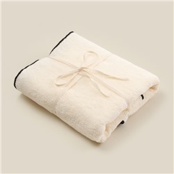 Полотенце махровое SL HOME: Black Frame "Айвори" 90х150 см, 100% хлопок, 470 г/м2