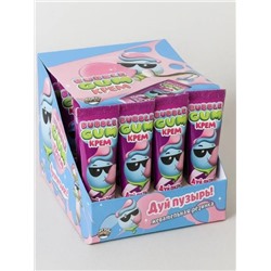Жевательная резинка «Дуй пузырь. Bubble gum крем», 20 шт.