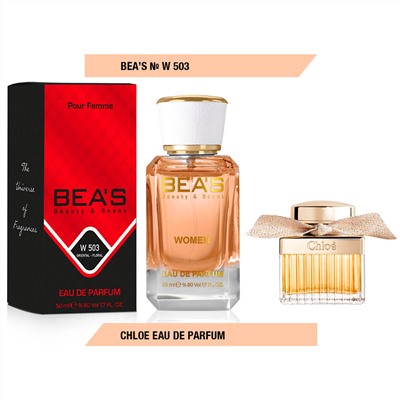 Beas W503 Chloe Eau De Parfum Women edp 50 ml, Парфюм женский Beas W503 создан по мотивам аромата Chloe Eau De Parfum