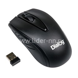 Мышь беспроводная DIALOG Comfort Optical MROC-17U 3 кнопок (черная)