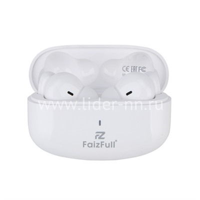 Bluetooth-гарнитура беcпроводная (FaizFULL) FAIZ 90 белая