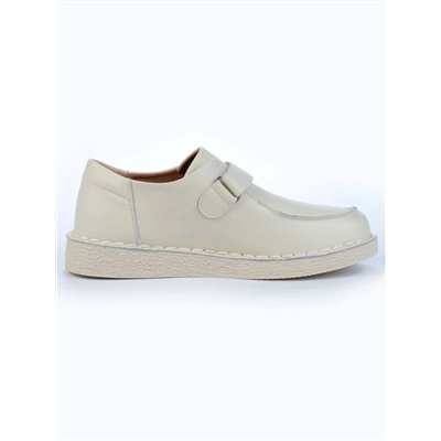 01-D7581-2 BEIGE Ботинки демисезонные женские (натуральная кожа)