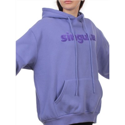 2622 VIOLET Толстовка женская (85% хлопок, 10% полиэстер, 5% спандекс)