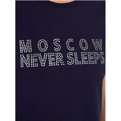 Футболка со стразами