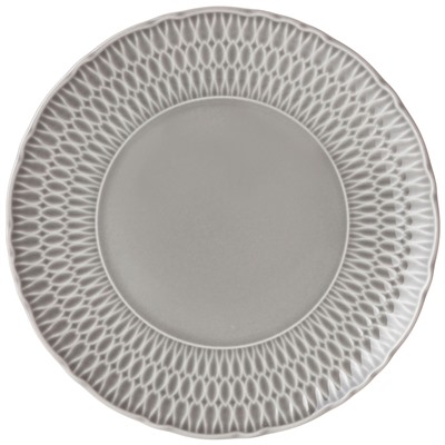ТАРЕЛКА ДЕСЕРТНАЯ "СОФИЯ СЕРАЯ" 21 СМ МАЛ.УП.=6ШТ БЕЗ УПАК.