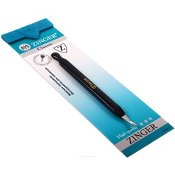 Zinger Триммер для удаления кутикулы / Classic SLC-703-B black logo#1, 11,5 см