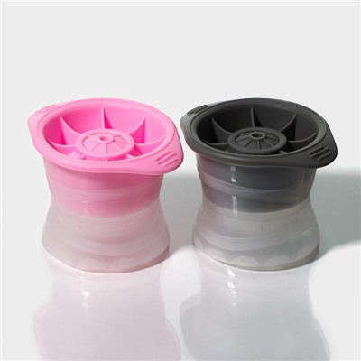 Форма для льда «Сфера» Доляна, 11×8.5×8 см, МИКС