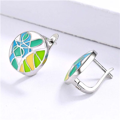 Серьги с английским замком арт. 22 7691 (id 273429)