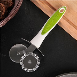 Нож для пиццы и теста Доляна Style, 18.5 см, ручка soft - touch, МИКС