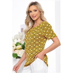 Блуза "Нильда" (горчица) Б5397