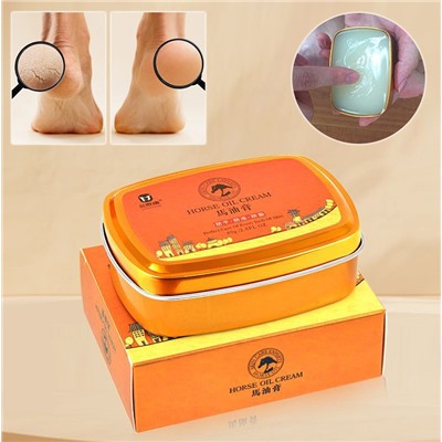 Смягчающий бальзам для сухих участков с лошадиным жиром Jintaikang, 80 гр.