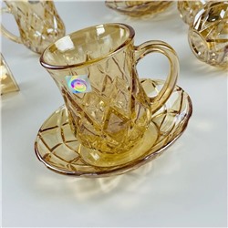 588-642 Чайный набор 12пр. 130мл в под.уп.(х8)Стекло