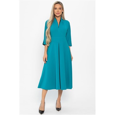 Платье вечернее Леди Удача (бирюзовое) П14850-18М