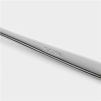 Набор чайных ложек Magistro «Джентри», длина 16 см,6 шт., нержавеющая сталь, серебристый