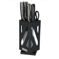 195-014 Набор ножей 7пр. на подставке в под.уп.(х6)