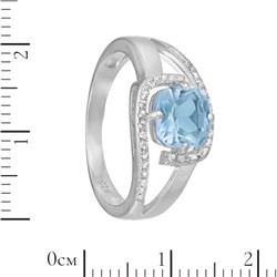 Кольцо 'Эмилия' с фианитами ТГКС.835Ф5