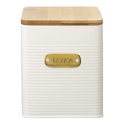 Банка для хранения муки Irmel, 3,2 л, молочная