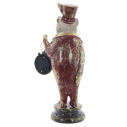 Фигурка декоративная "Сова" с часами (LR44x1), L12 W9,5 H29 см