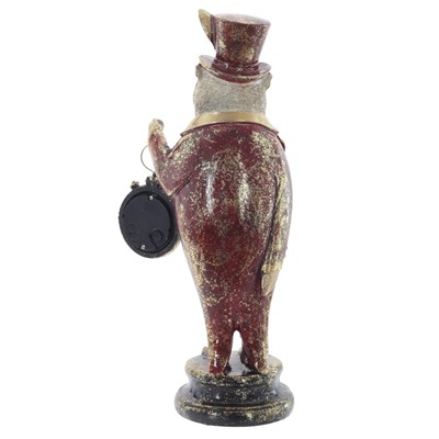 Фигурка декоративная "Сова" с часами (LR44x1), L12 W9,5 H29 см