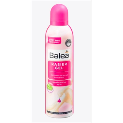Balea Rasiergel Aloe Vera & Avocadoöl, Балеа Гель для бритья с алоэ вера и маслом авокадо 200мл