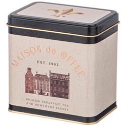 НАБОР ЕМКОСТЕЙ ДЛЯ ХРАНЕНИЯ "ENGLISH BREAKFAST" ИЗ 3-Х ШТУК, 8Х12Х12 СМ, 1Л