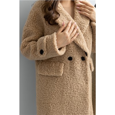 Шубка утеплённая 24777 (кэмел)