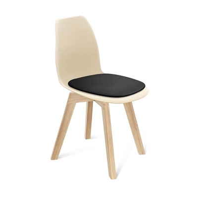 Стул SHT-ST29-CN6/S183
                        бежевый / черный / прозрачный лак