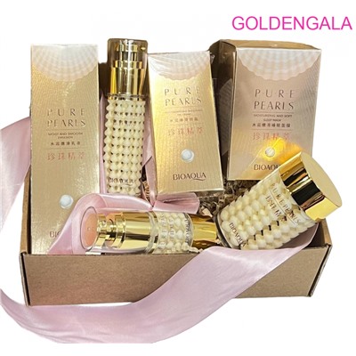 Набор косметики для лица в боксе BIOAQUA антивозрастной с экстрактом жемчуга тип 2