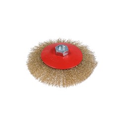 Щетка металлическая для УШМ ЛОМ, «тарелка», М14, 125 мм