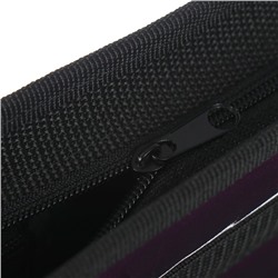 Папка с ручками каркасная, Calligrata "Люкс", А4, для бумаг, для офиса, искусственная кожа, лак "Гатчина" 330 х 240 х 50 мм, фиолетовая