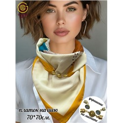 Платок на шею с украшением Артикул 2455/16