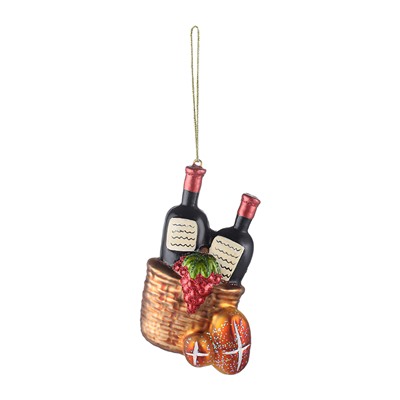 Набор ёлочных украшений Christmas feast из коллекции New Year Essential, 4 шт.