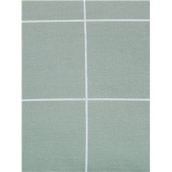 Постельное бельё Этель 1.5 сп «Клетка», оливковое, 143×215, 150×214, 50×70 см-2 штуки, бязь, 125 г/м²