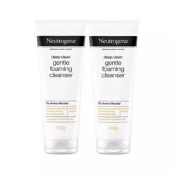 Очищающее средство для лица (2 x 100 г), Deep Clean Foaming Cleanser, произв. Neutrogena