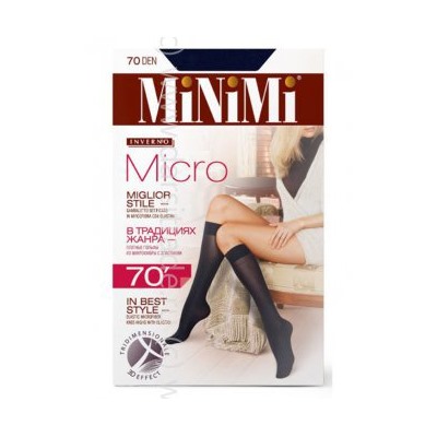 Гольфы женские Micro Colors 70 3D MiNiMi Дроп
