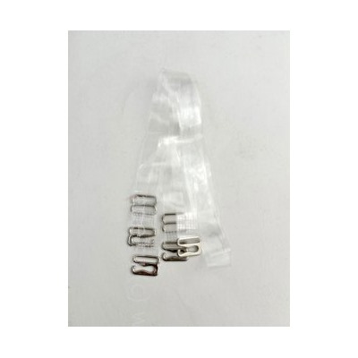 Бретель силиконовая 10мм металл №A044 Dentelle